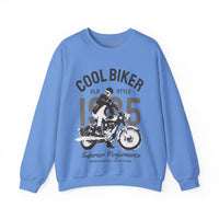 Vintage Cool Biker Sweatshirt - Unisex Heavy Blend Crewneck