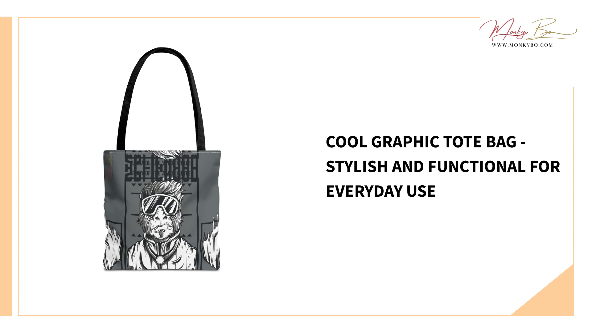Cool Graphic Tote Bag - Stylish and Functional for Everyday Use by@Outfy